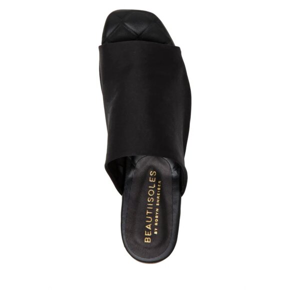 April Stretch Satin Flat Sandal - Picture 6 of 7